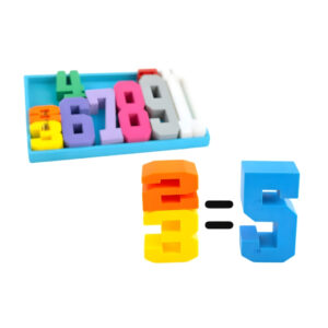 eğitici matematik ve denge oyun seti 3d baskı sayılarla Öğrenme ve montessori oyuncak