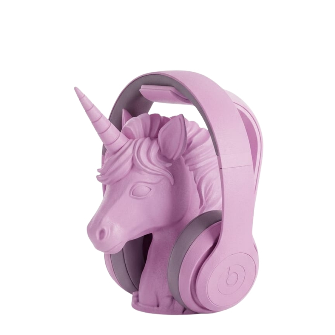 3D Tasarım Unicorn Gamer Kulaklık Standı - Dekoratif Kulaklık Tutucu